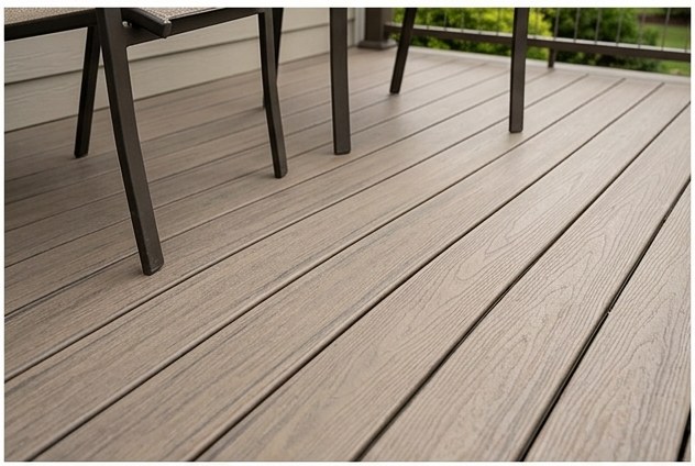Development photography: exterior deck project detail image one