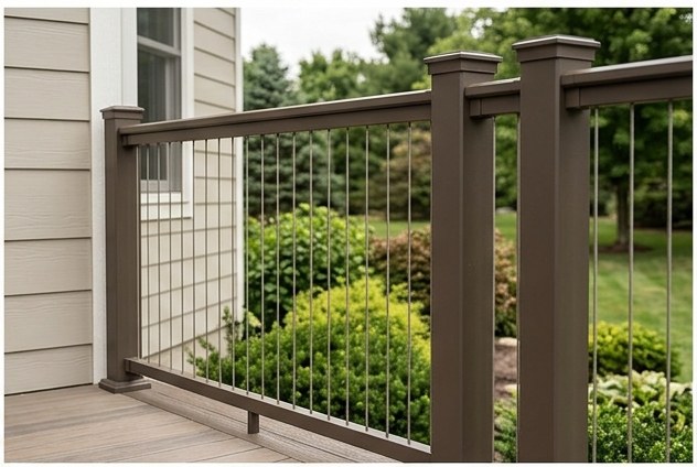 Development photography: exterior deck project detail image two