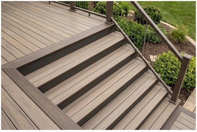 Development photography: exterior deck project detail image four