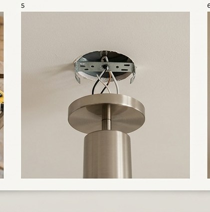Development placeholder: residential fixture installation detail